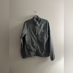 The North Face Men's Zip-Up Gray Sweater